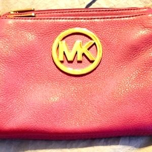 Michael Kors leather crossbody purse